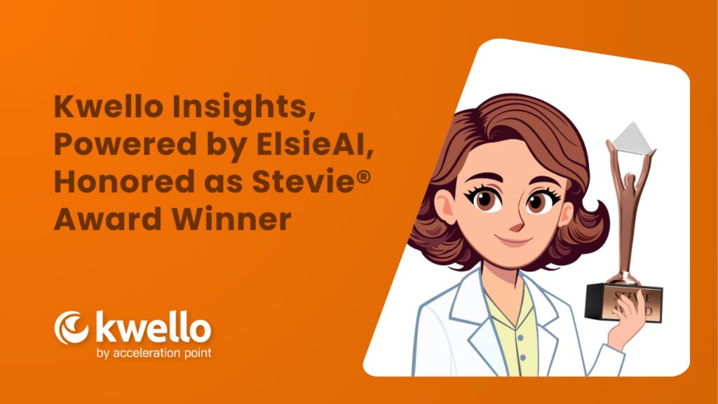 Kwello Insights, Powered by ElsieAI, Honored as Stevie® Award Winner